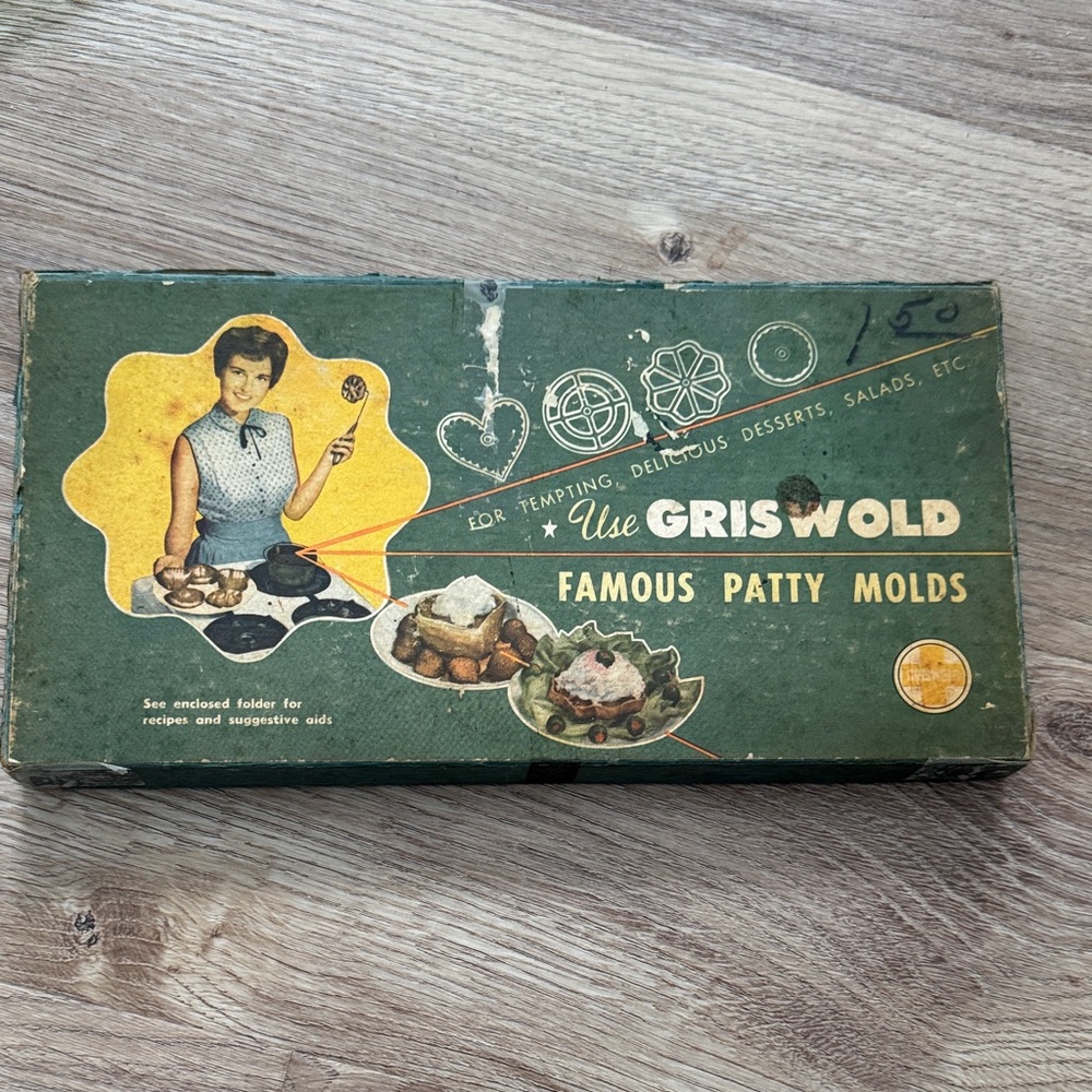 Griswold Patty Molds Set
